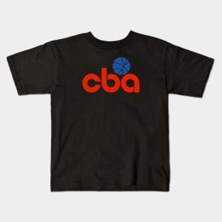 Continental Basketball Association (CBA) Kids T-Shirt